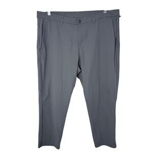 Lululemon ABC Slim Fit Pants Men’s 40 x26 Gray Technical Stretch Trousers